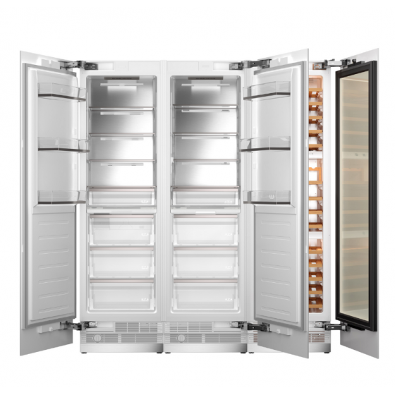 BERTAZZONI RWFL606060S5FPNS Εντοιχιζόμενος Ψυγειοκαταψύκτης και Κελάρι Κρασιών